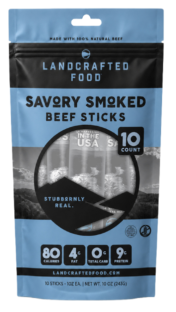 Savory Smoked Beef Sticks
