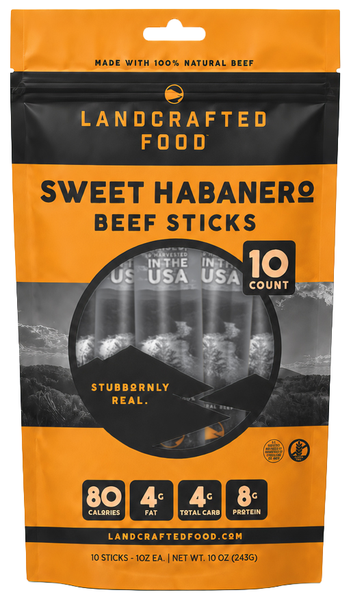 Sweet Habanero Beef Sticks